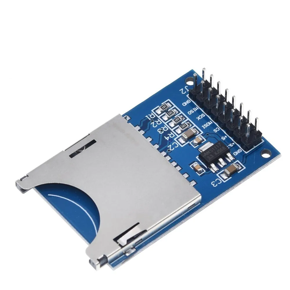 Фото Разъем для чтения модуля SD-карты TZT для Arduino UNO R3 Mega 2560 Nano №5