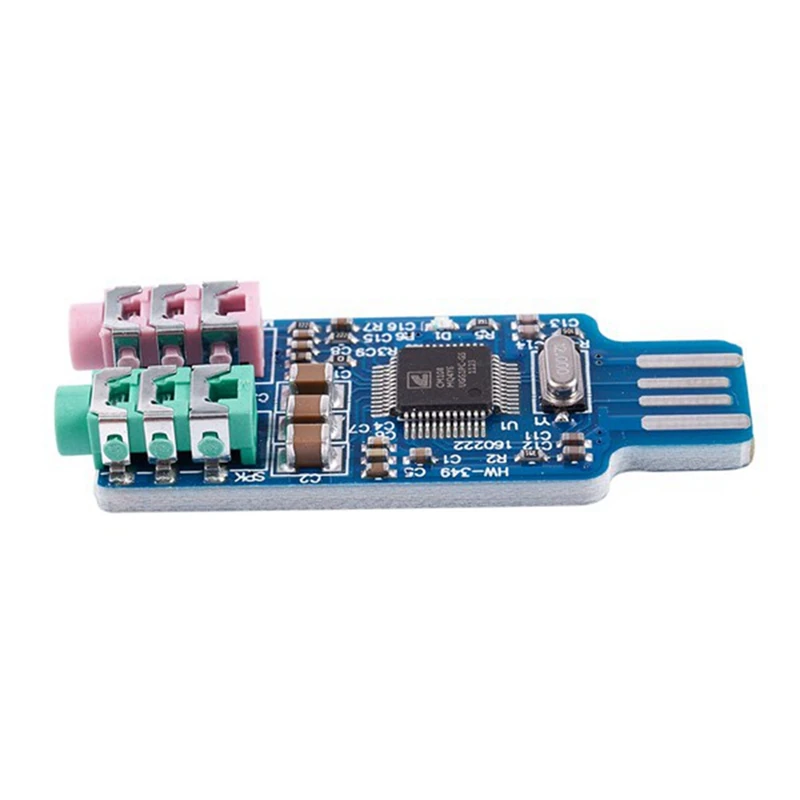 Фото 4 шт., USB-звуковая карта CM108 №5