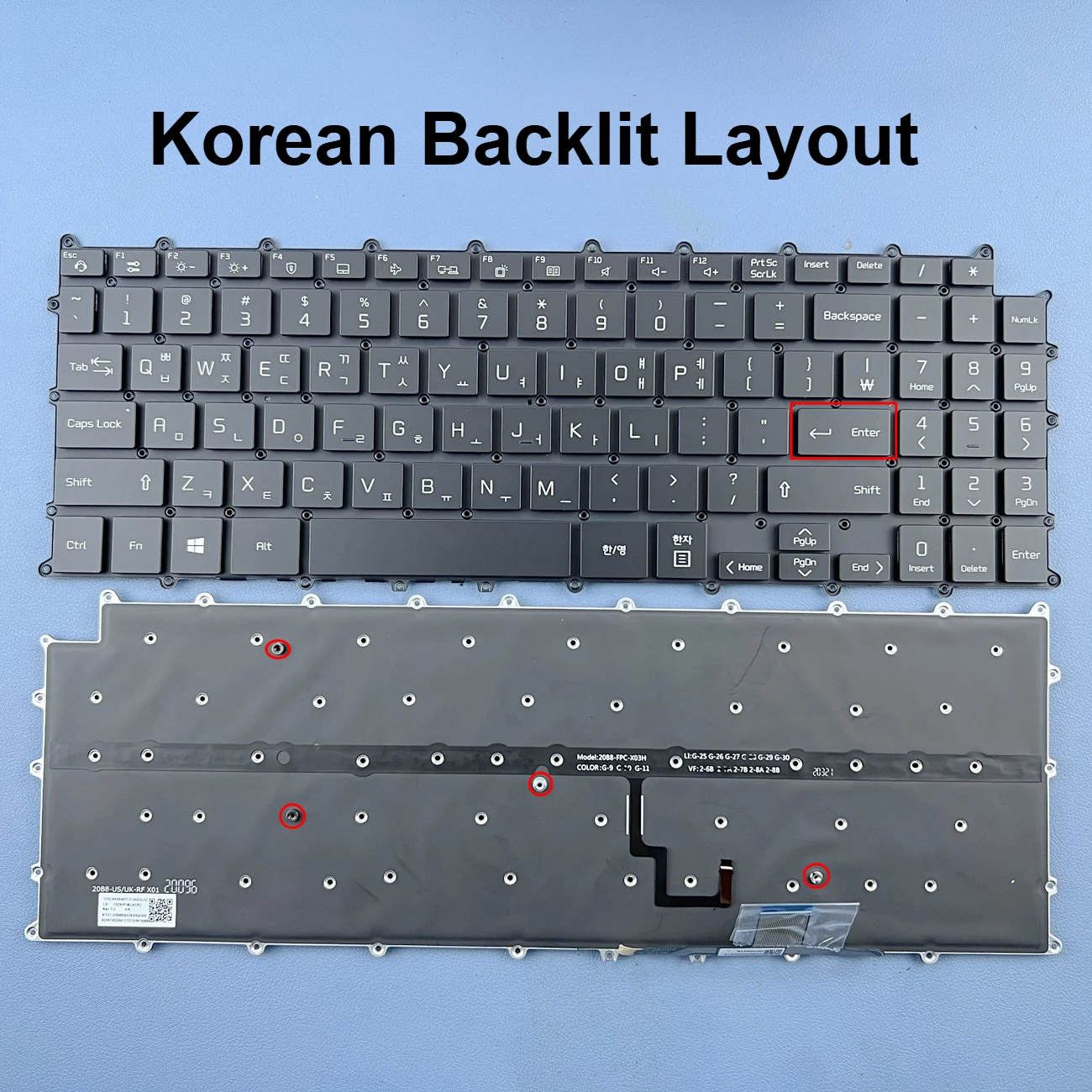 Корейская/британская клавиатура с подсветкой для LG Gram 15Z90P-G/-K 15ZD90P 15Z90Q 15ZD90Q 15ZD90QC 15Z95P 16Z90P 16ZD90P 16Z90PG 16Z90Q 16ZD90Q Компьютеры и офис