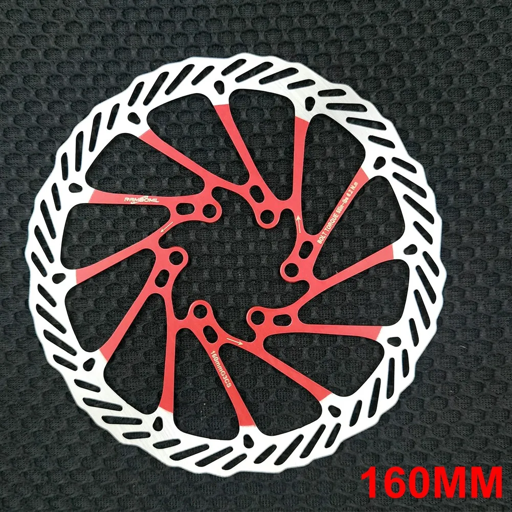 160/180/203 мм Велосипедный тормозной ротор, дисковый тормоз для Shiman-o Alivio/Deore MTB, нержавеющая сталь, резьбовой диск, прочный новый