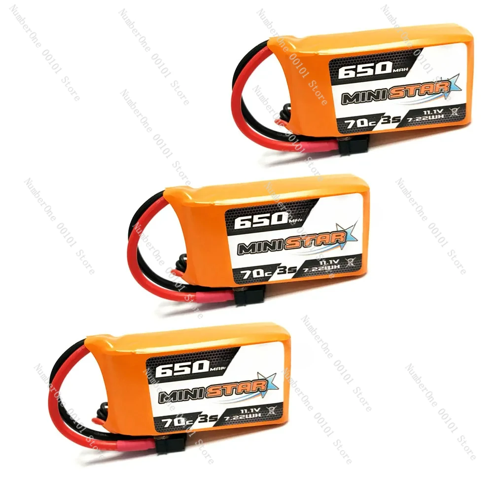 3 шт. CNHL 3S 4S 11,1 В 14,8 В Lipo аккумулятор 650 мАч 850 мАч 70C MiniStar с разъемом XT30 XT60 для RC FPV Дрон Квадрокоптер Самолет
