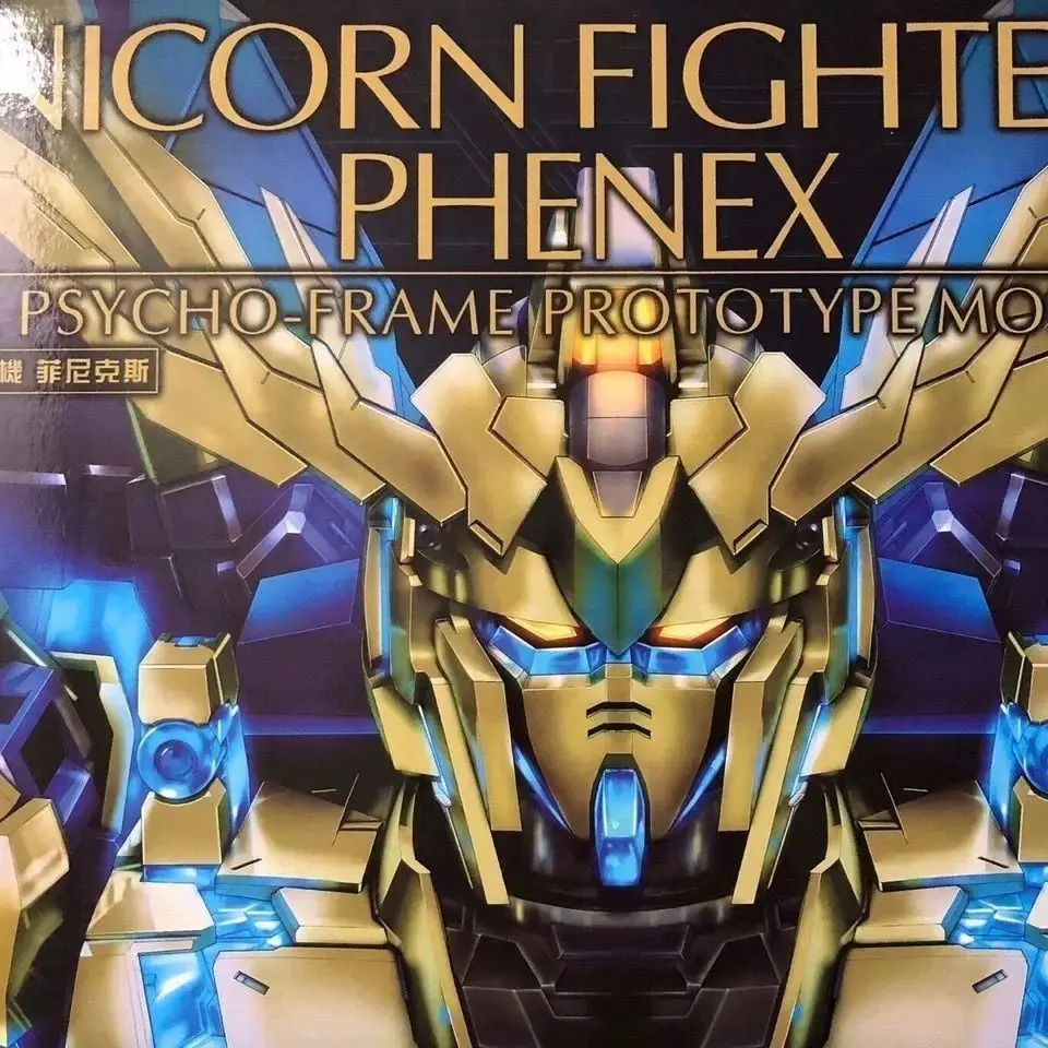 Daban Pg 1/60 Unicorn Fighter 03, Phenex Full Psycho Frame, прототип мобильного костюма, оградная версия, сборная модель, экшн-фигурка