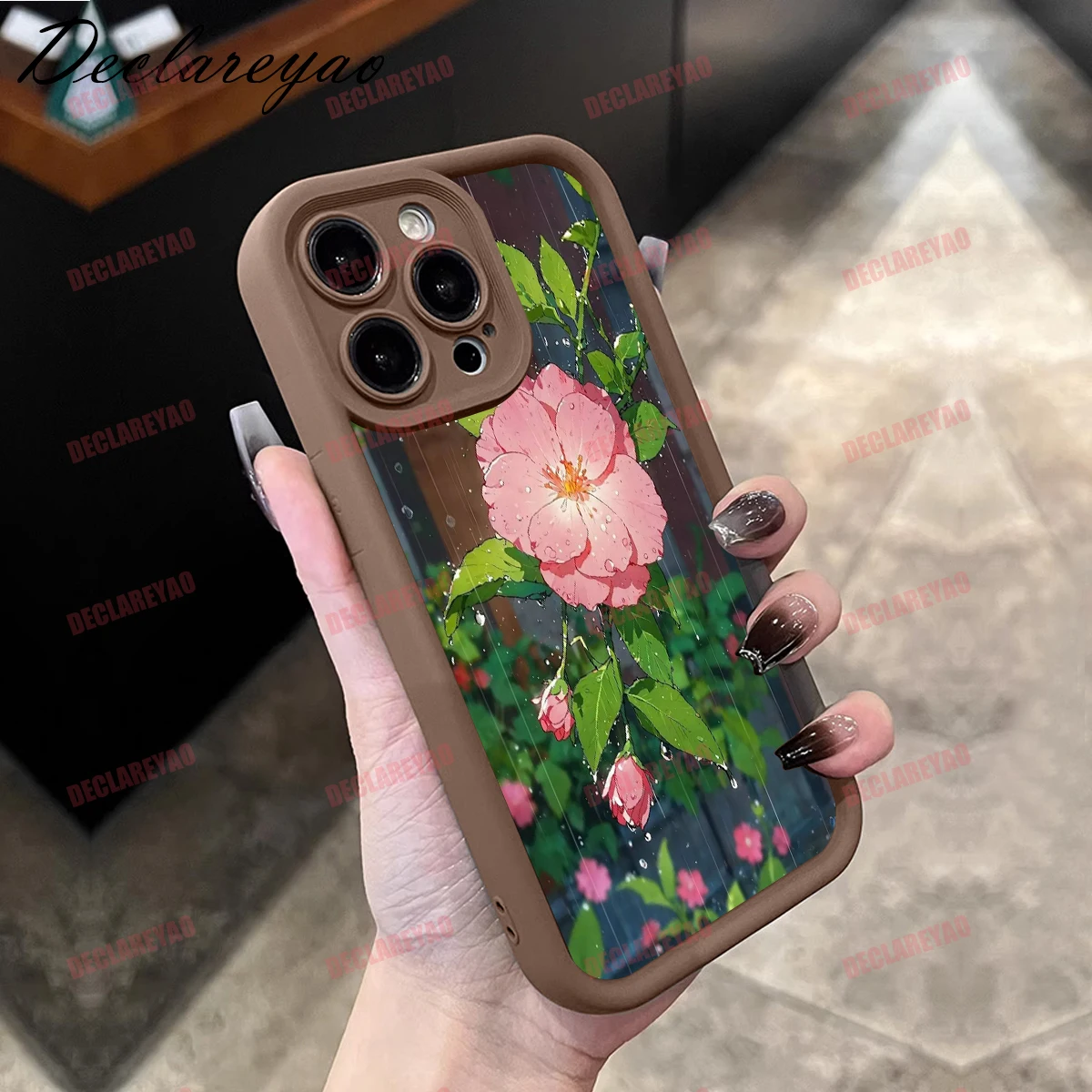 Фото DECLAREYAO Матовый ТПУ Мягкие легкие тонкие чехлы для Realme 11 C15 P V13 2 Q3 50 C51 Narzo C17 C67 GT3 Lite C11 Чехлы противоударные №2