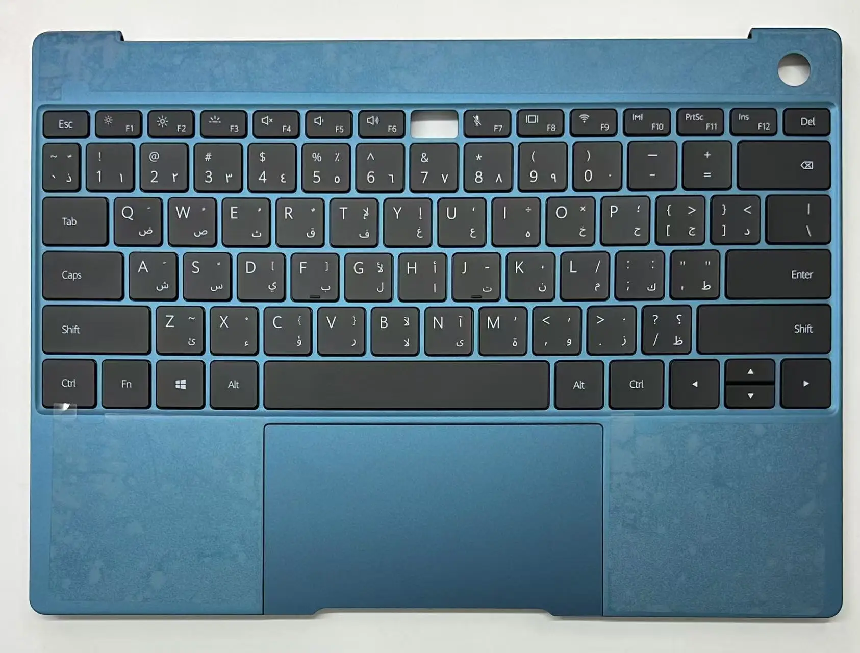 Оригинальный верхний чехол для ноутбука Huawei MateBook X EUL-W19P EULD-W29 W29P WFH9, упор для рук, верхняя крышка с клавиатурой с подсветкой (art.: 3920ca98f38f6) - 3920ca98f38f6