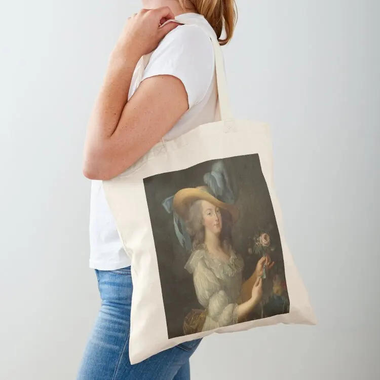 Мария-Антуанетта в муслиновом платье - Louise élisabeth Vigée Le Brun Tote Bag Сумки для конфет Сумка-тоут Холст Женская сумка