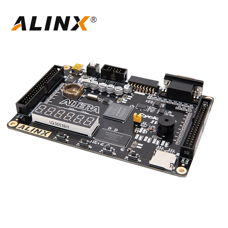 ALINX AX4010: ALTERA CYCLONE IV EP4CE10 Плата разработки FPGA Плата для исследования начального уровня