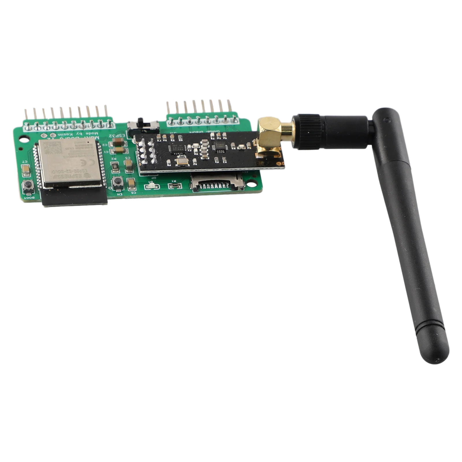 Фото Многоплатная плата Wi-Fi Flipper NRF24 + ESP32, обновленная версия, желтая плата, односторонняя, заплатка, исследование мародера №3