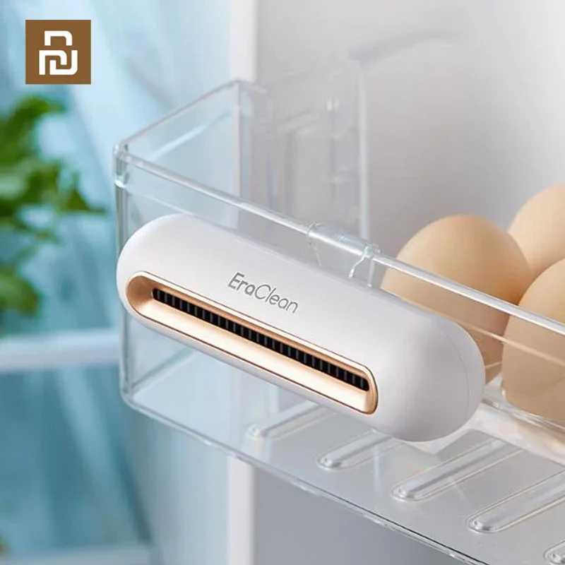 Xiaomi EraClean дезодоратор для холодильника, стереомайзер, бытовой кухонный очиститель озона для сохранения свежести