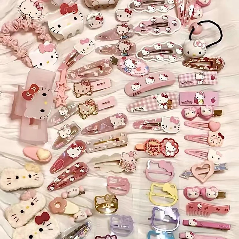 Заколка для волос «Hello Kitty», 19 шт.