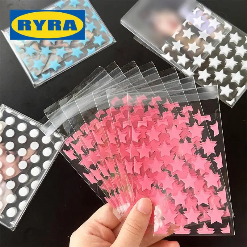 10/50 шт., прозрачные пластиковые пакеты для ювелирных украшений