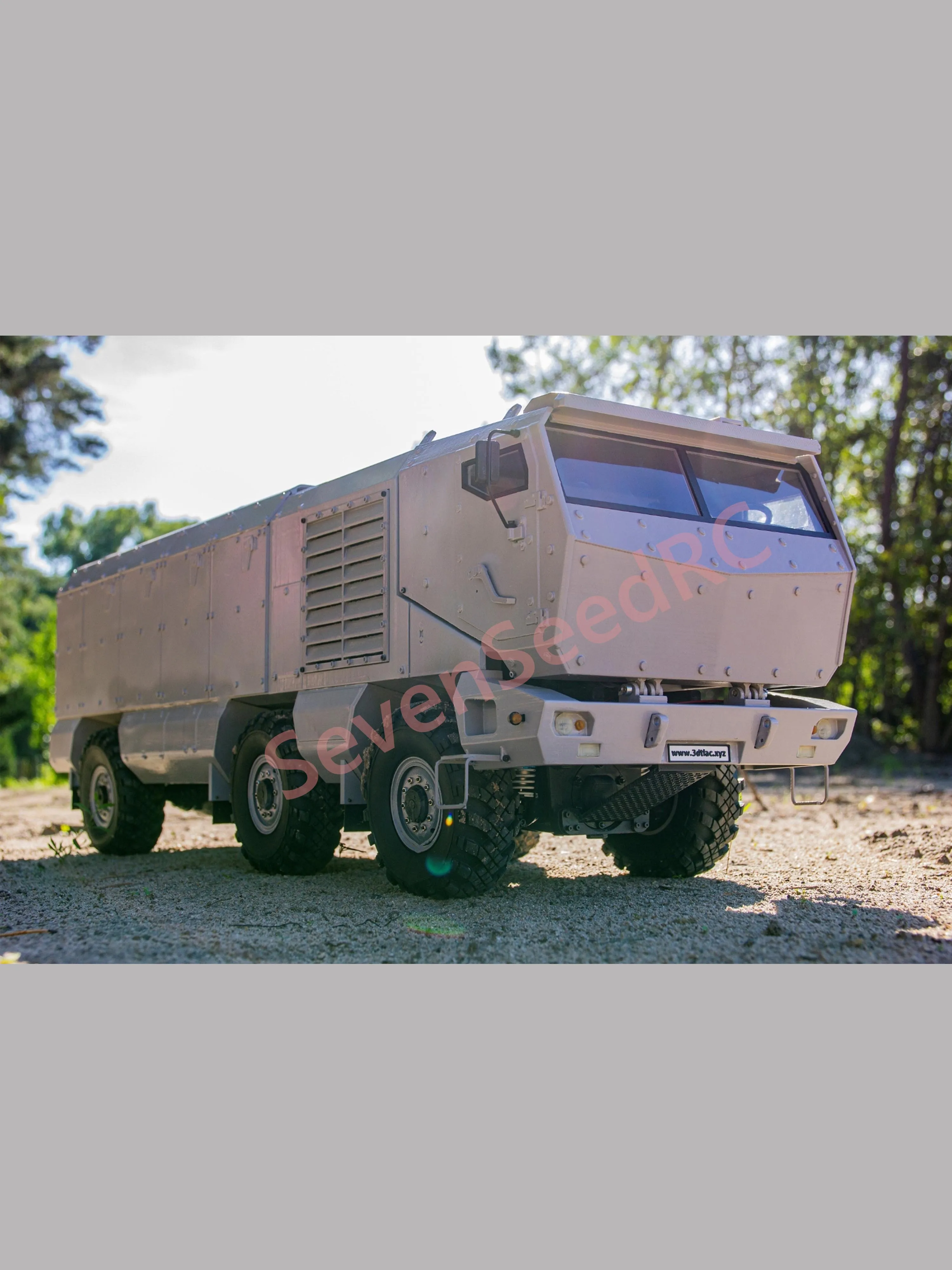 Радиоуправляемые машинки с 3D принтом Kamaz Typhoon WPL B36 Автомобиль с дистанционным управлением 1:16 моделирование B-36 6-колесная модель военной машины фигурка солдата