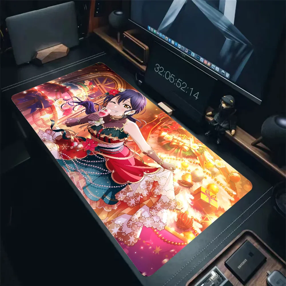 Коврик для мыши Gakuen IDOLM @ STER, Настольный коврик с подкладкой, игровые аксессуары, Prime Gaming XXL, коврик для клавиатуры