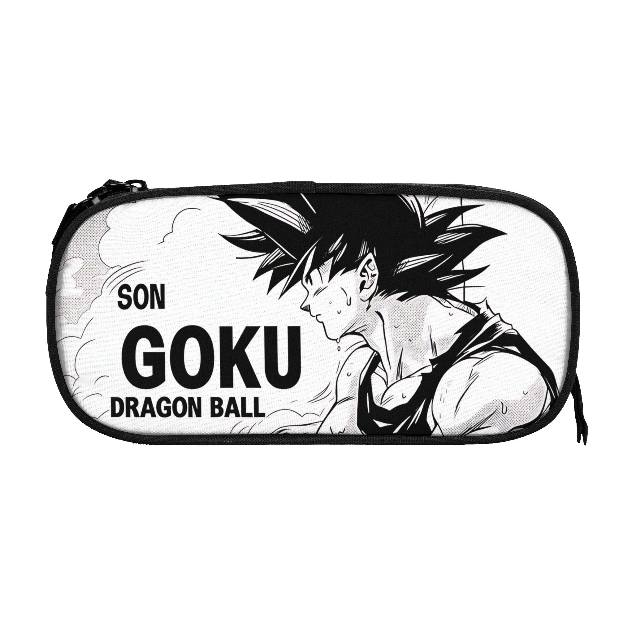 Детские школьные пеналы с Гоку из Dragon Ball Z, большой вместимости, для мальчиков и девочек