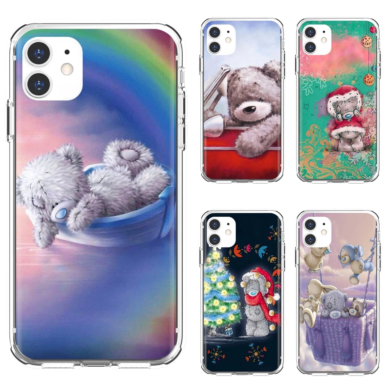 Tatty-Teddy-Me-To-You-Bear прозрачные мягкие чехлы для Sony Xperia XA Z3 Z5 XZ1 XZ2 Z Z1 Z2 compact M2 M4 M5 C4 C6 E3 T3
