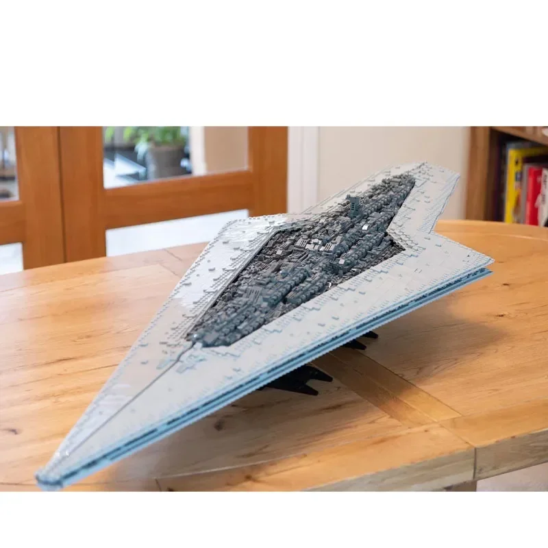Фото MOC-15881 космический астронавт, линкор, строительные блоки, модель 7284, деталиMOC, креативные игрушки для мальчиков и детей, подарки на день рождения №3