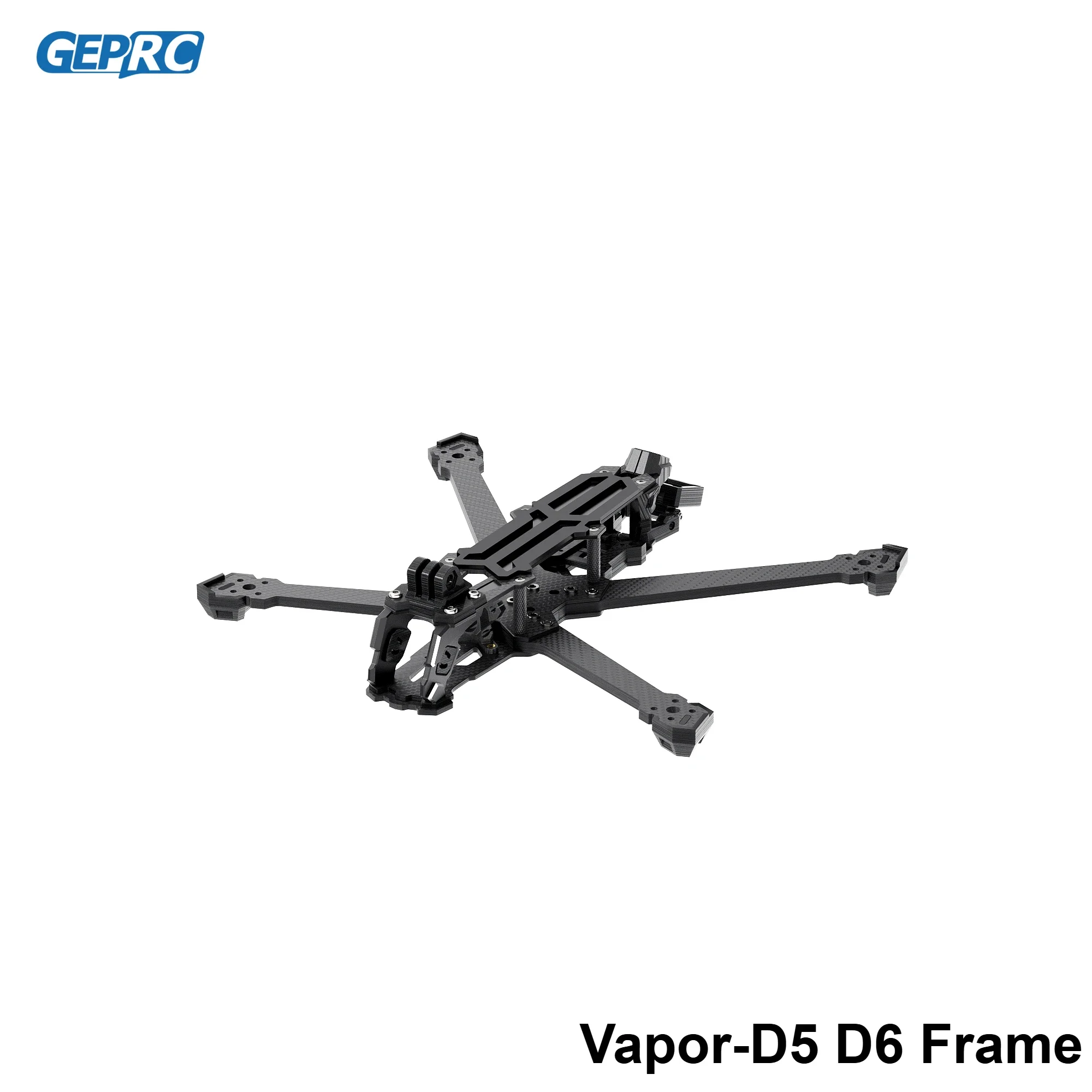 Рамка GEPRC GEP-Vapor-D5 D6 для O3 и аналогового дрона Vapor Рама из углеродного волокна DIY RC FPV Квадрокоптер 5-6 дюймов Аксессуары Запчасти