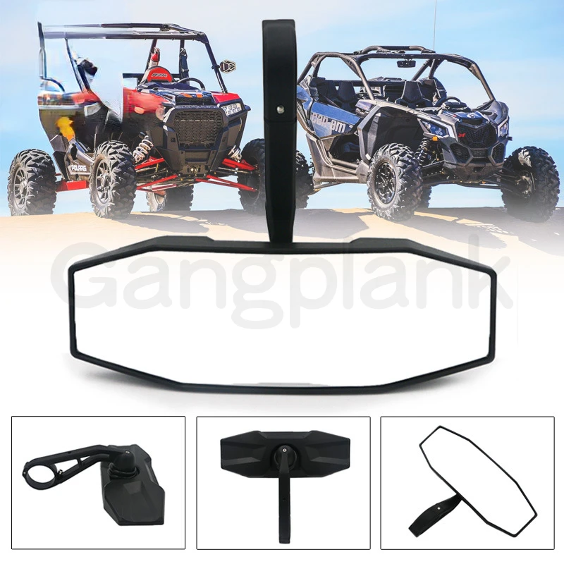 Универсальное зеркало заднего вида UTV/ATV, вездеходное центральное зеркало, внутренние центральные зеркала, используемые для всех моделей 1,75 дюйма