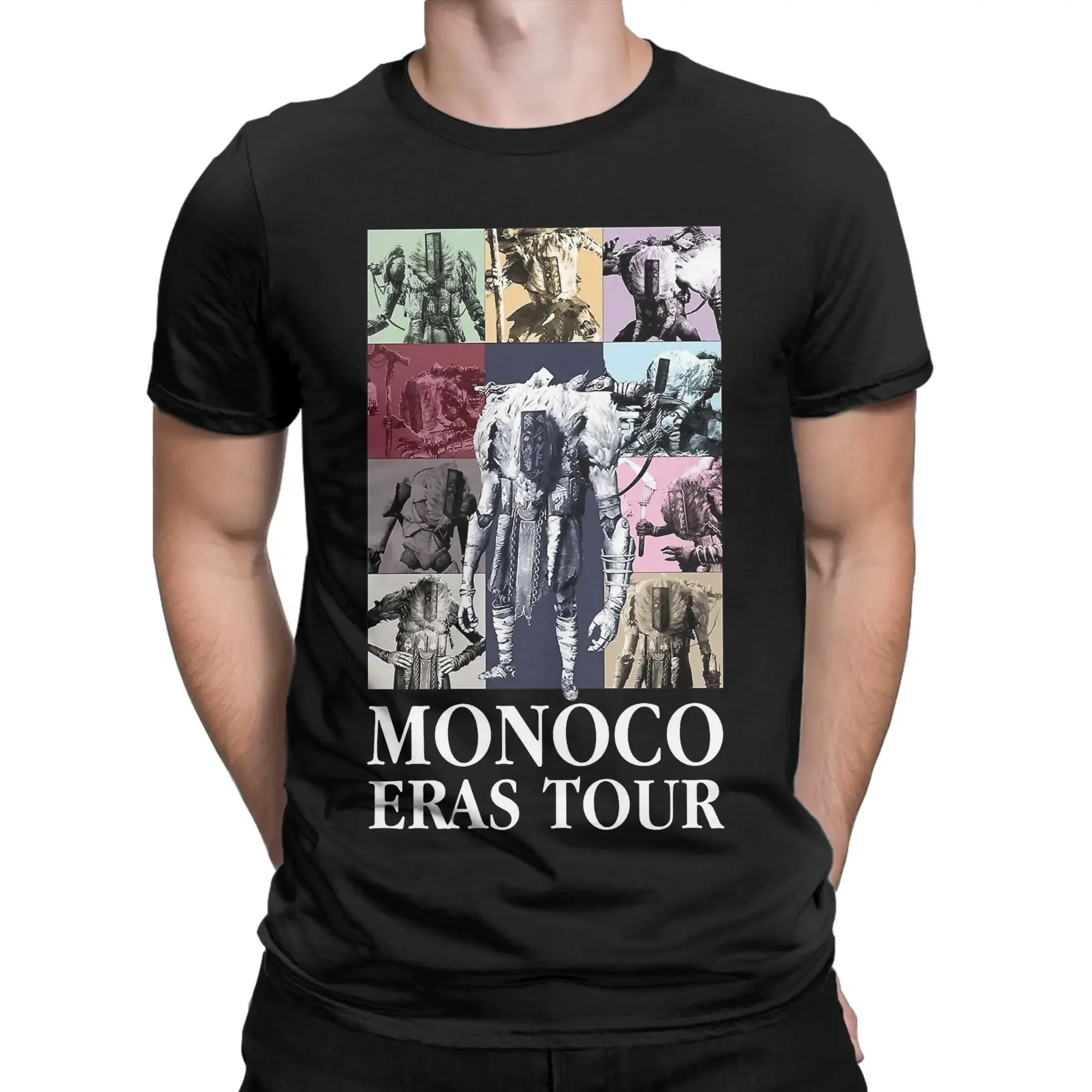 Мужская и женская рубашка Monoco Vintage Bootleg Tour Expedition 33, футболка из 100% хлопка с принтом, игровая верхняя одежда