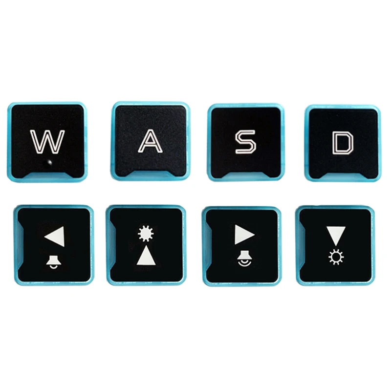 Запасная крышка для клавиш WASD, крышка для клавиш, ножничный зажим, петля для Acer Nitro AN515-54 43 AN517-51 52, клавиатура