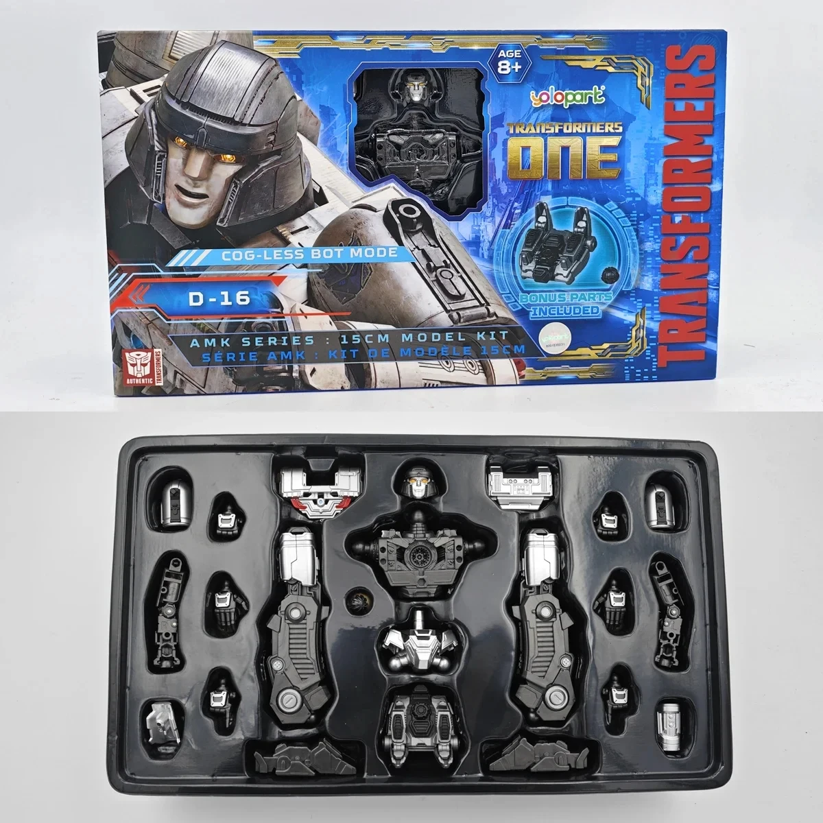 Фото 15 см Yolopark Transformation One Toys D-16 Megatron без зубьев модель комплект трансформации фигурки игрушки собирать Рождественский подарок №3