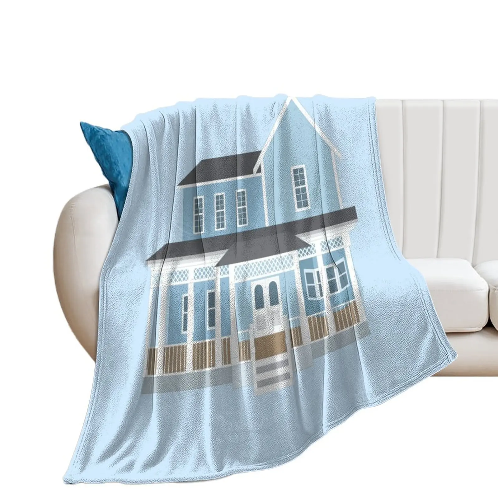 Плюшевое одеяло Lorelai and Rory's House, большие милые пледы