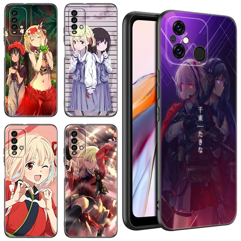 Чехол Lycoris для телефона Xiaomi Redmi 11 Prime 11A 12C 13C A1 A2 + A3 12 13 4G 10 13R 5G 9A 10A 9C 10C 9i 9T 12R