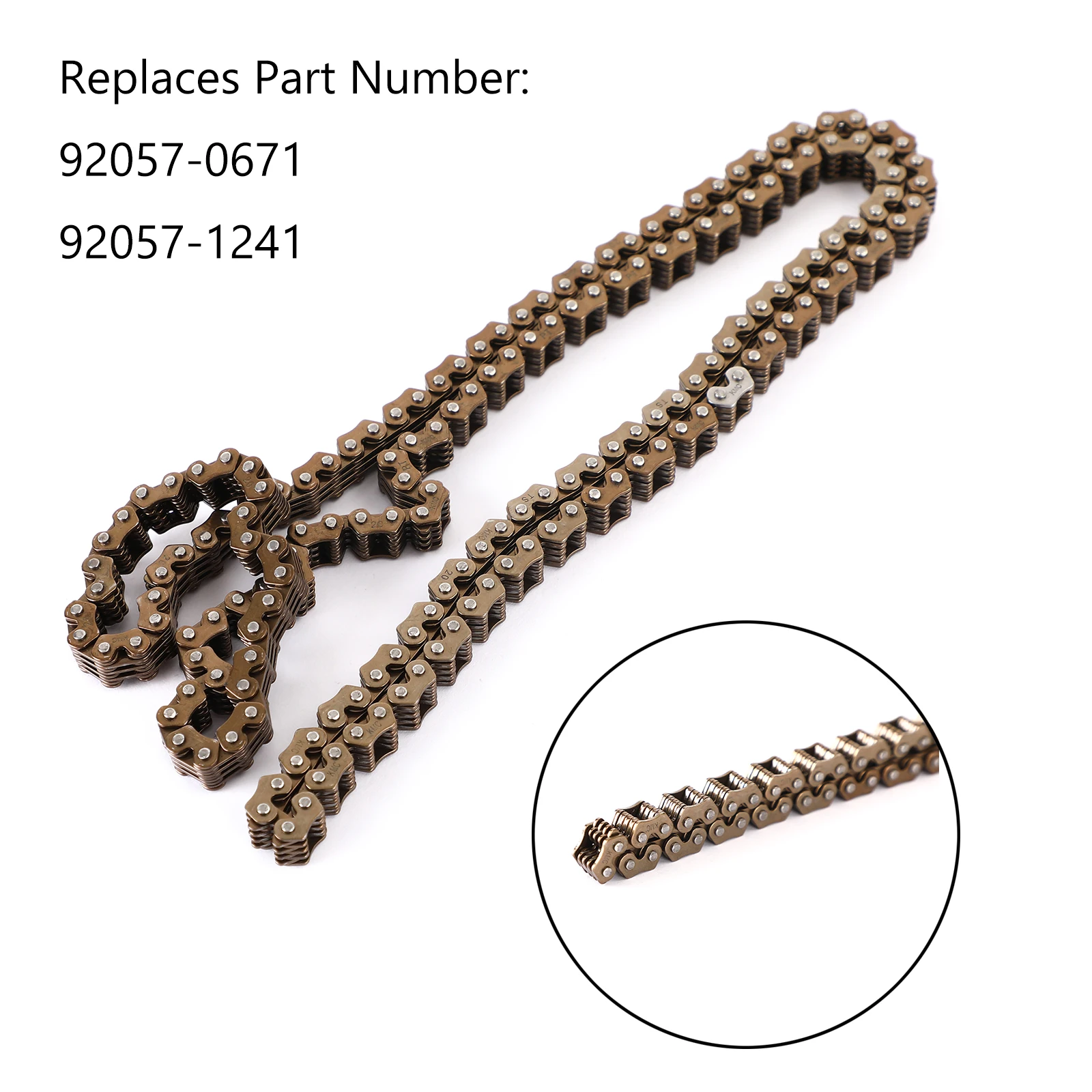 Цепь ГРМ Artudatech для Kawasaki Kl600 Kl650 Klr600 Klr650 92057-0671 92057-1241 аксессуары для мотоциклов