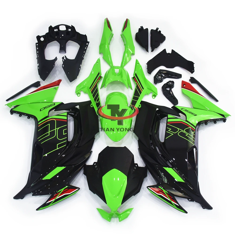 Подходит для NINJA 650, обтекатель кузова, инъекционный год, зеленый мотоциклетный полный обтекатель для Kawasaki ninja 650 2021-2022-2023-2024 (art.: 3920cd3cd1dc8) - 3920cd3cd1dc8