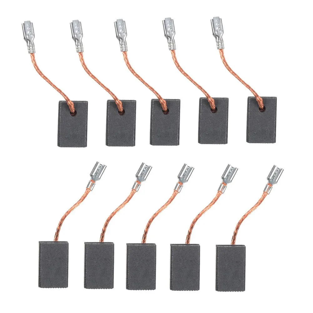 10 шт. угольные щетки 5 мм x 10 мм x 17 мм, совместимые с Bosch GWS14150 15150 10125 125CI GOP12CE, модель GWS14 150 (art.: 3920d1fcfabf7) - 3920d1fcfabf7