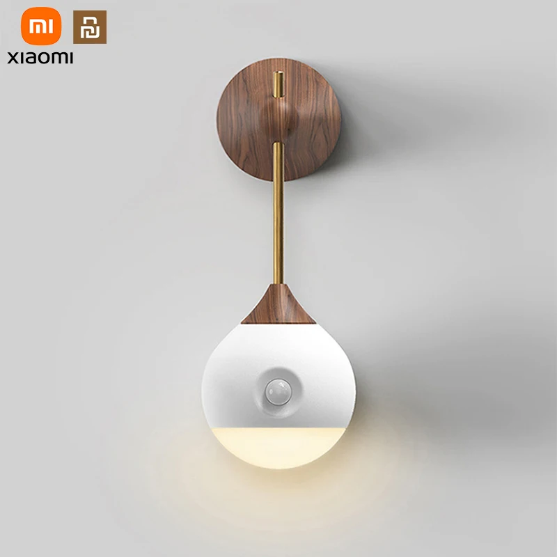 Умный ночник Xiaomi Youpin Sothing, портативный инфракрасный индукционный USB-зарядка, съемные ночные лампы Mijia для умного дома