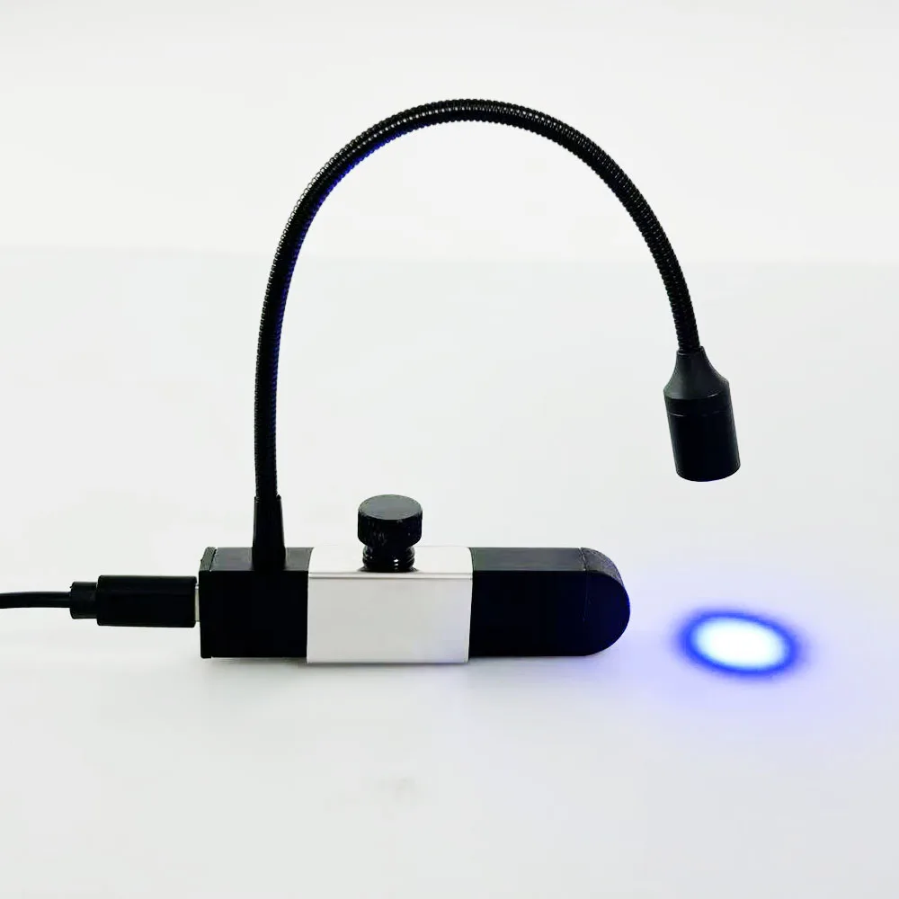 Фото Модернизированная версия USB Tpcy-c интерфейс ультрафиолетовый УФ-пинцет для прививки ресниц аксессуар для лампы для отверждения ﻿ №2