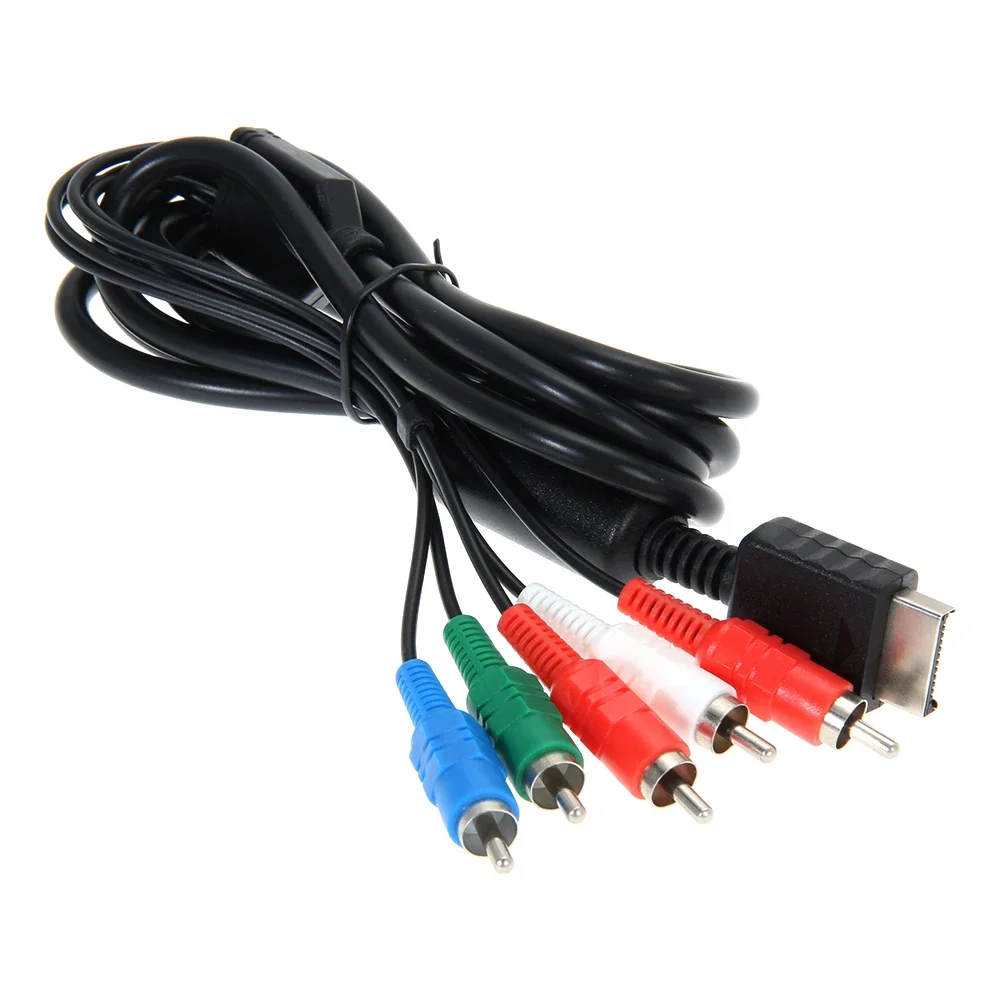 Компонентный AV-кабель для PS2 / PS3 / PS3 Slim, HD Multi Out композитный RCA аудио-видео кабель для Sony Playstation PS3 (6 футов)
