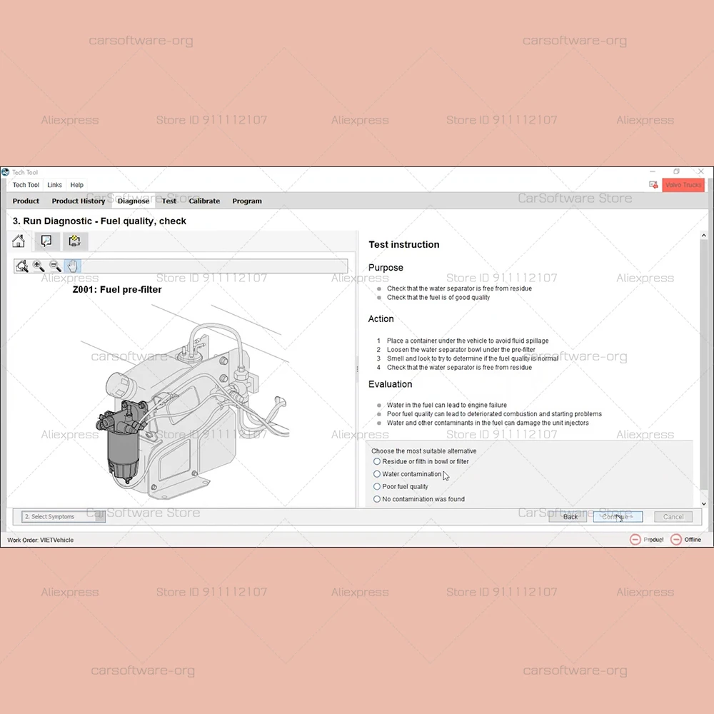 Фото Последний обновленный Vollvo Trucks Diagnostic Software Tech Tool V2.8.150 для премиум-класса Vocom с помощью видео по установке и активации №3