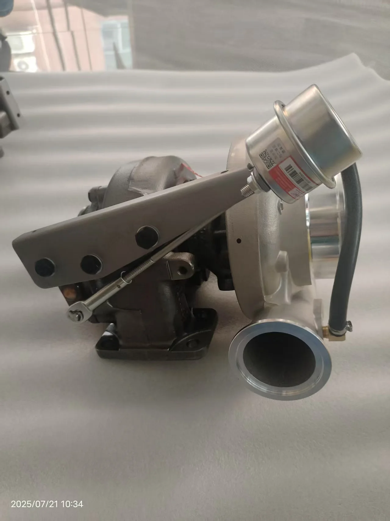 Фото Турбокомпрессор двигателя 4038471 4051230 6754-81-8190 для Cummins QSB6.7 HOLSET HX35W, детали двигателя экскаватора, турбо №4