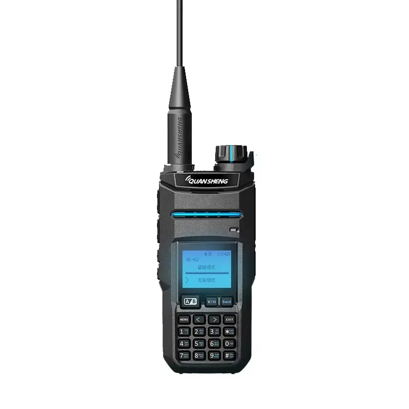 Рация 10 Вт, радиоприемник с воздушной диапазоном Tyep C, зарядка UHF VHF DTMF FM-скраблер, беспроводная частота NOAA, двусторонняя радиосвязь