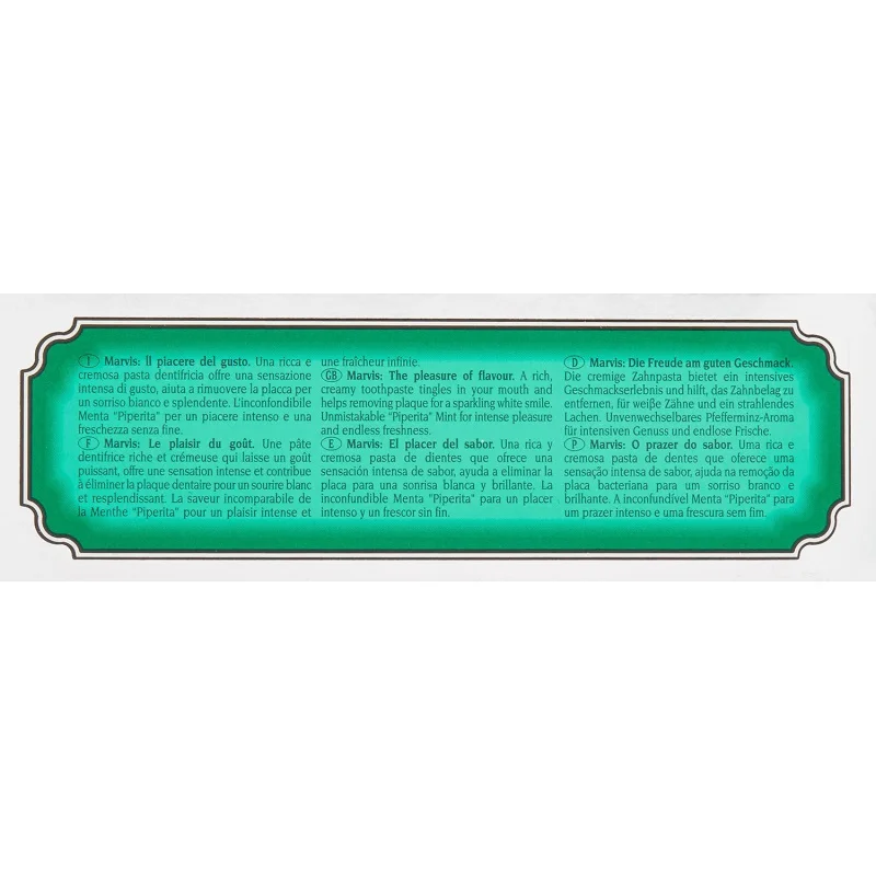 Фото Зубная паста Marvis Classic Strong Mint №3