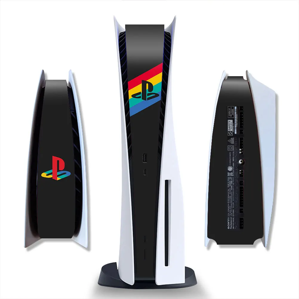 Для PS5 консоли средней кожи декоративная наклейка центральная часть защитная полоса Пленка Наклейки пользовательский чехол наклейка