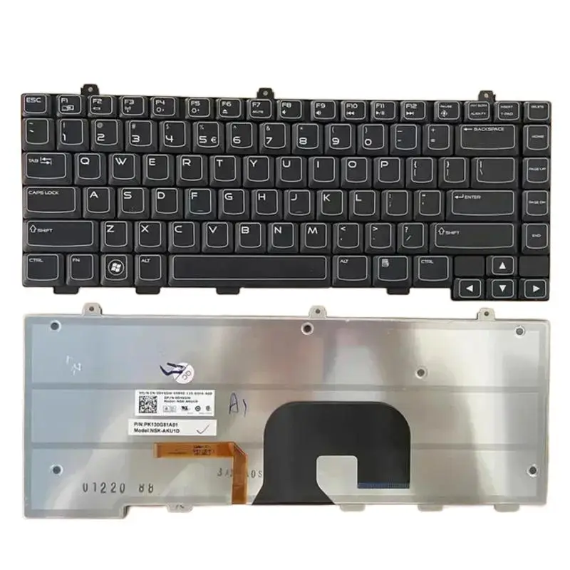 Фото FORНовая клавиатура с подсветкой для Dell Alienware M14x R1 M14X R2 NSK AKU1E TC9DN PK130G81A13 №4