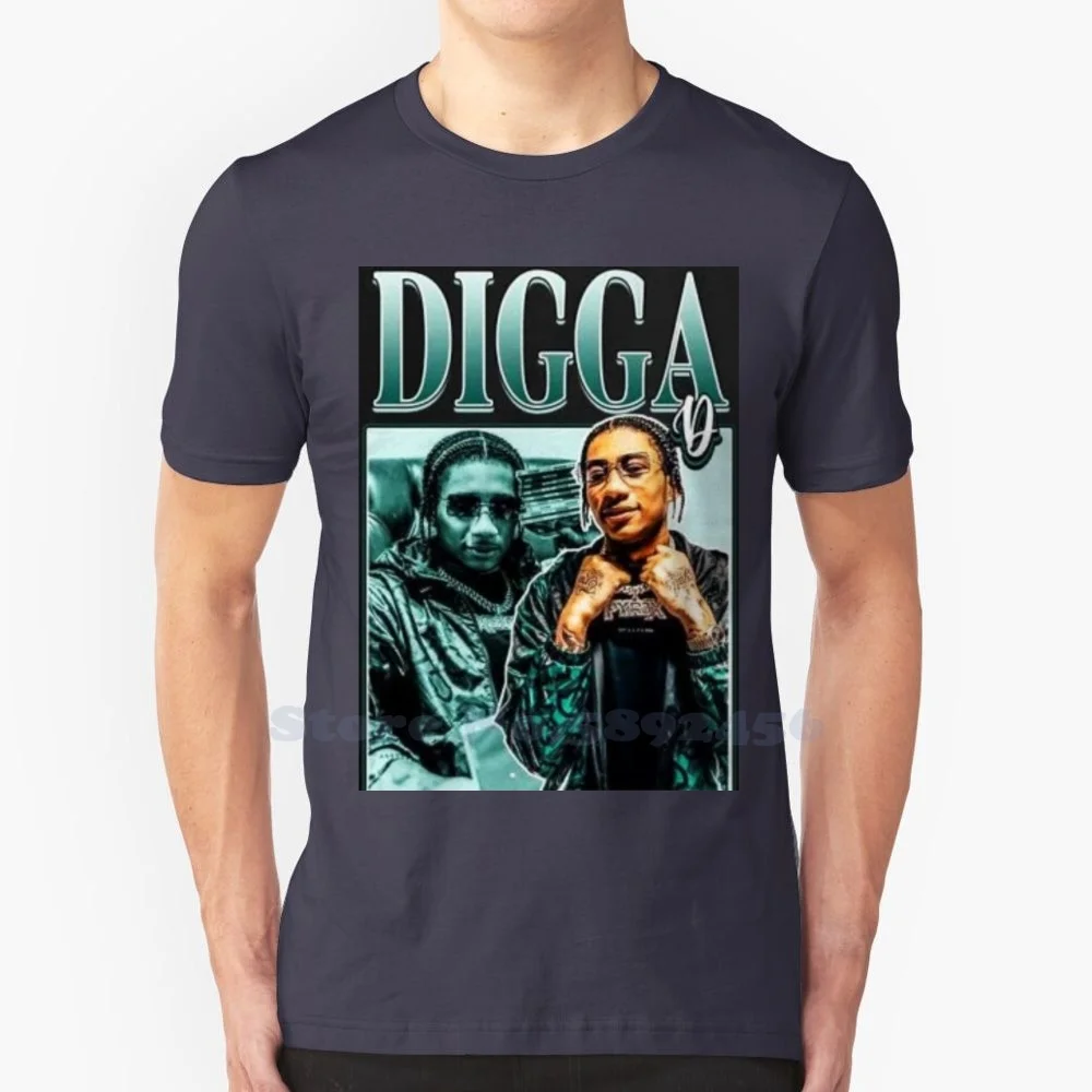 Футболка Digga с рисунком D-Graphic, футболка в стиле рэпера, футболка в стиле хип-хоп, Винтажная футболка в стиле рэпера, Винтажная футболка с голенищем,