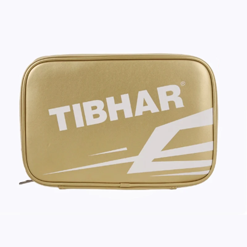Фото Однослойный и двухслойный чехол Tibhar для настольного тенниса, новый стильный чехол для защиты ракетки для настольного тенниса, чехол для пинг-понга №4