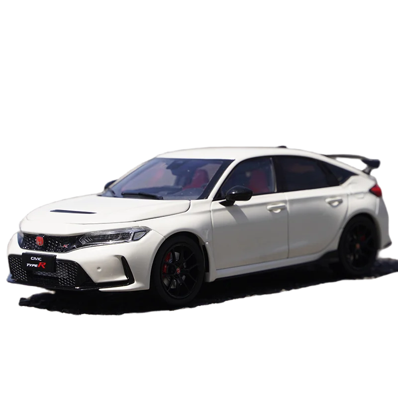 Фото Pudie, литая под давлением модель автомобиля из сплава HONDA в масштабе 1/18, HONDA CIVIC Type R FL5, игровые транспортные средства, игрушки для мальчиков, подарок, оригинальная коробка №2