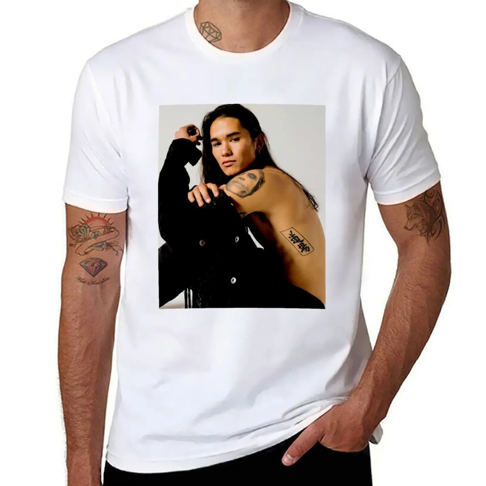 Футболка Booboo Stewart, мужские футболки для мужчин, повседневные футболки с принтами, футболка