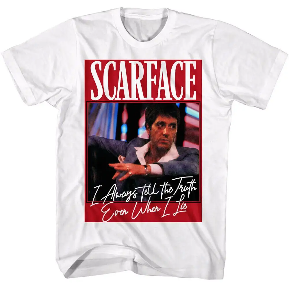 Scarface даже когда я лгу, футболка для взрослых