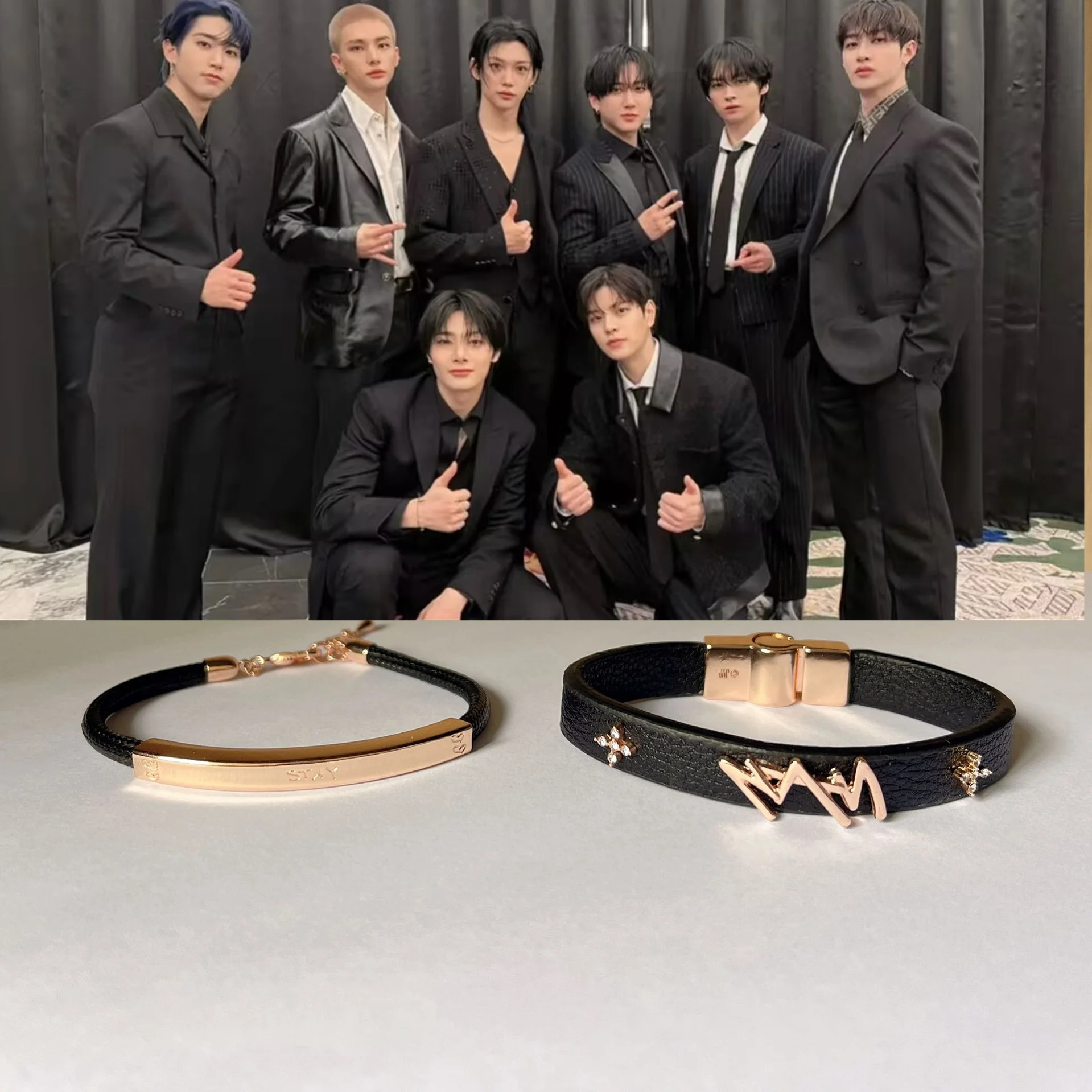 Idol Boy Group Felix Hyun Jin Chan браслет мужской браслет вокруг второй тур концертное украшение ювелирные изделия подарки