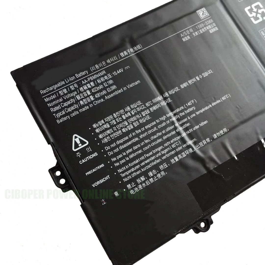 Аккумулятор для ноутбука AA-PBMN4MR BA43-00397 BA 4300397   Для Galaxy Book 2 Pro 360 13 NP930XED NP930QED серии 15,44 В/4023 мАч/62,1 Втч