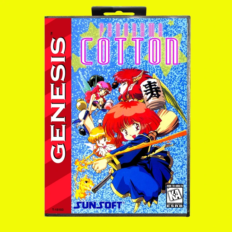 Панорамная хлопковая игровая карта MD, 16 бит, стандартная для Sega Megadrive Genesis, картридж для игровой консоли