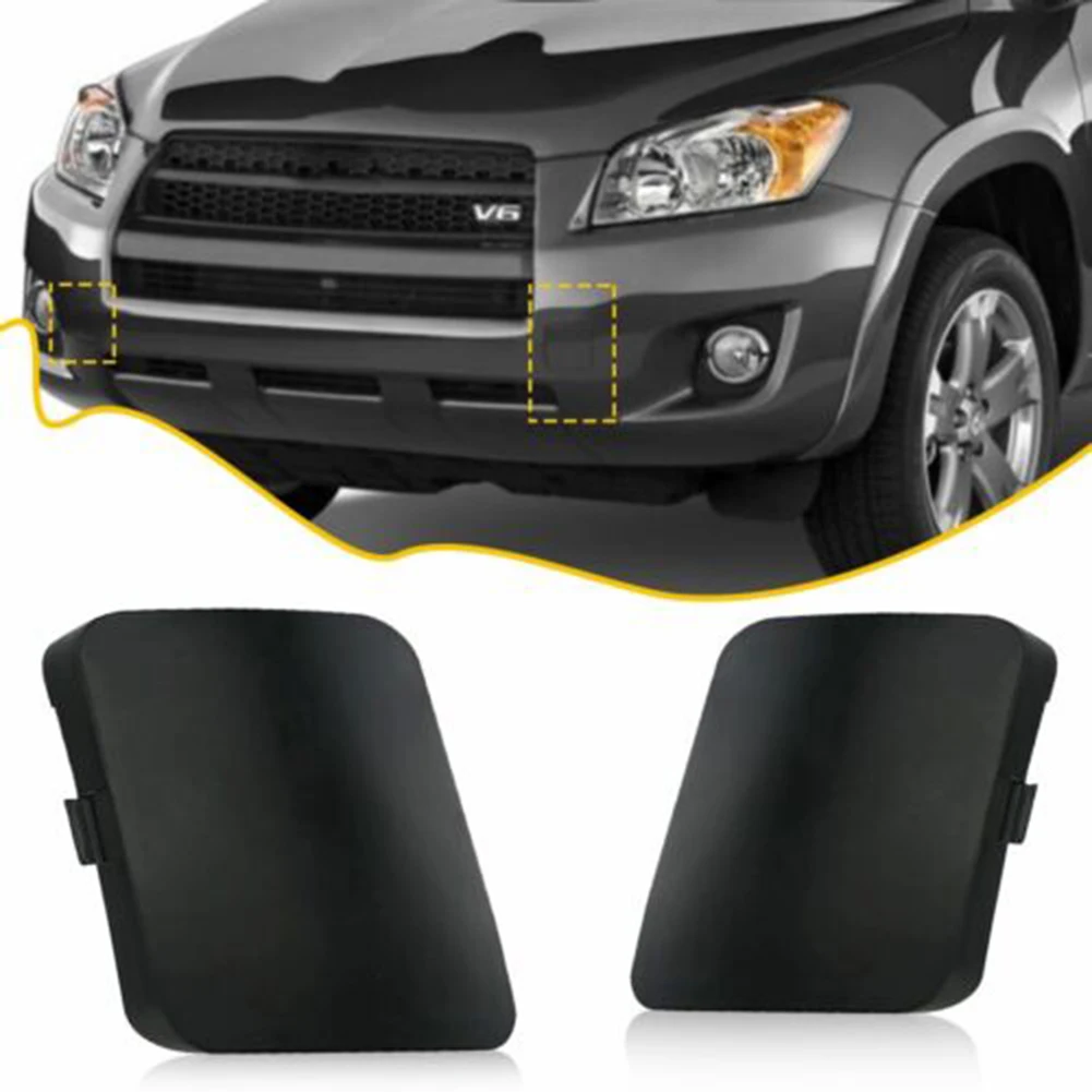 Крышка фаркопа 53286-42931 ABS пластик 1 пара 53285-42930 ACA33 бампер для TOYOTA RAV4 2006-2008 левый и правый (art.: 3920cf141b8e3) - 3920cf141b8e3
