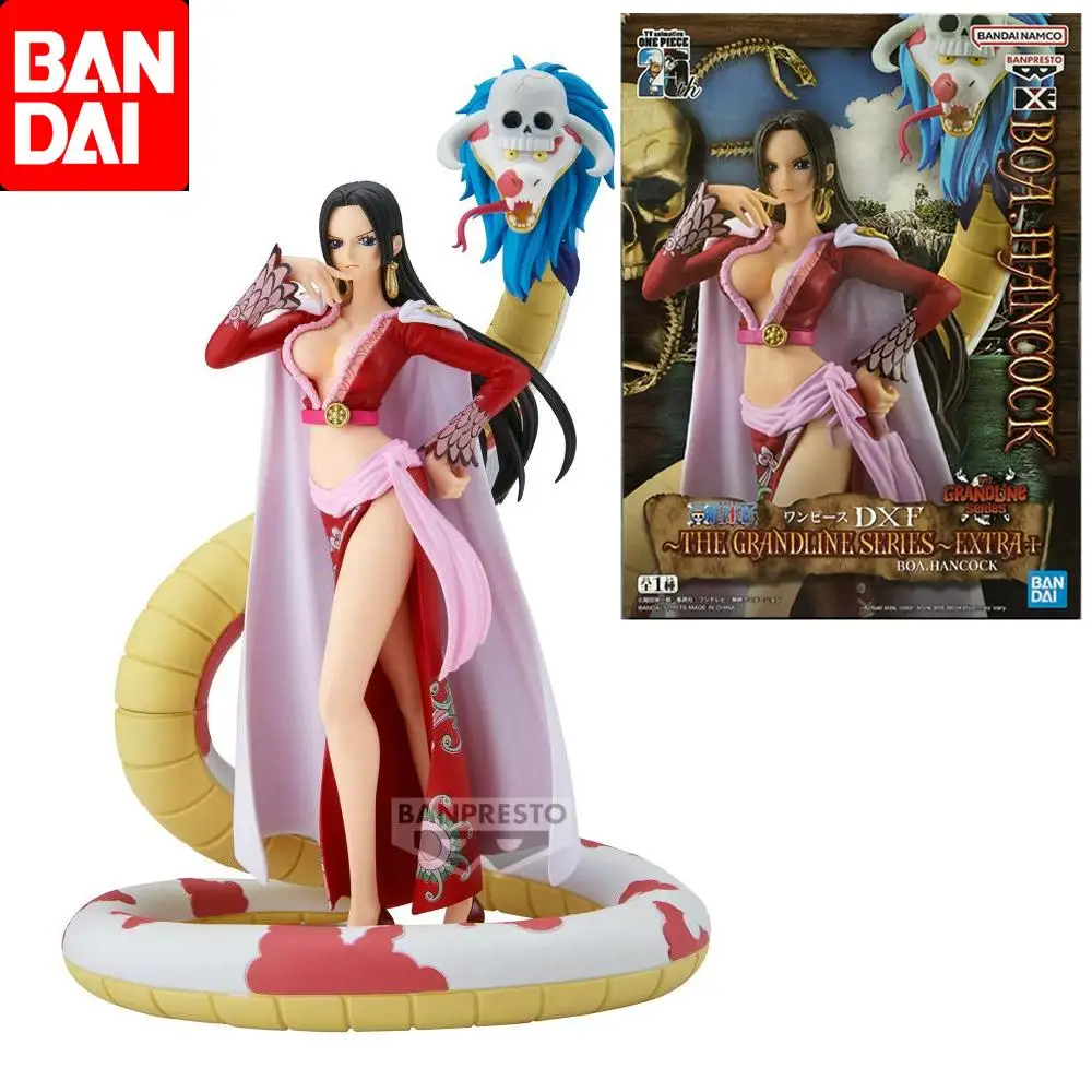 Bandai Original DXF THE GRANDLINE SERIES EXTRA BOA.HANCOCK аниме фигурки игрушки для мальчиков и девочек дети подарки на день рождения
