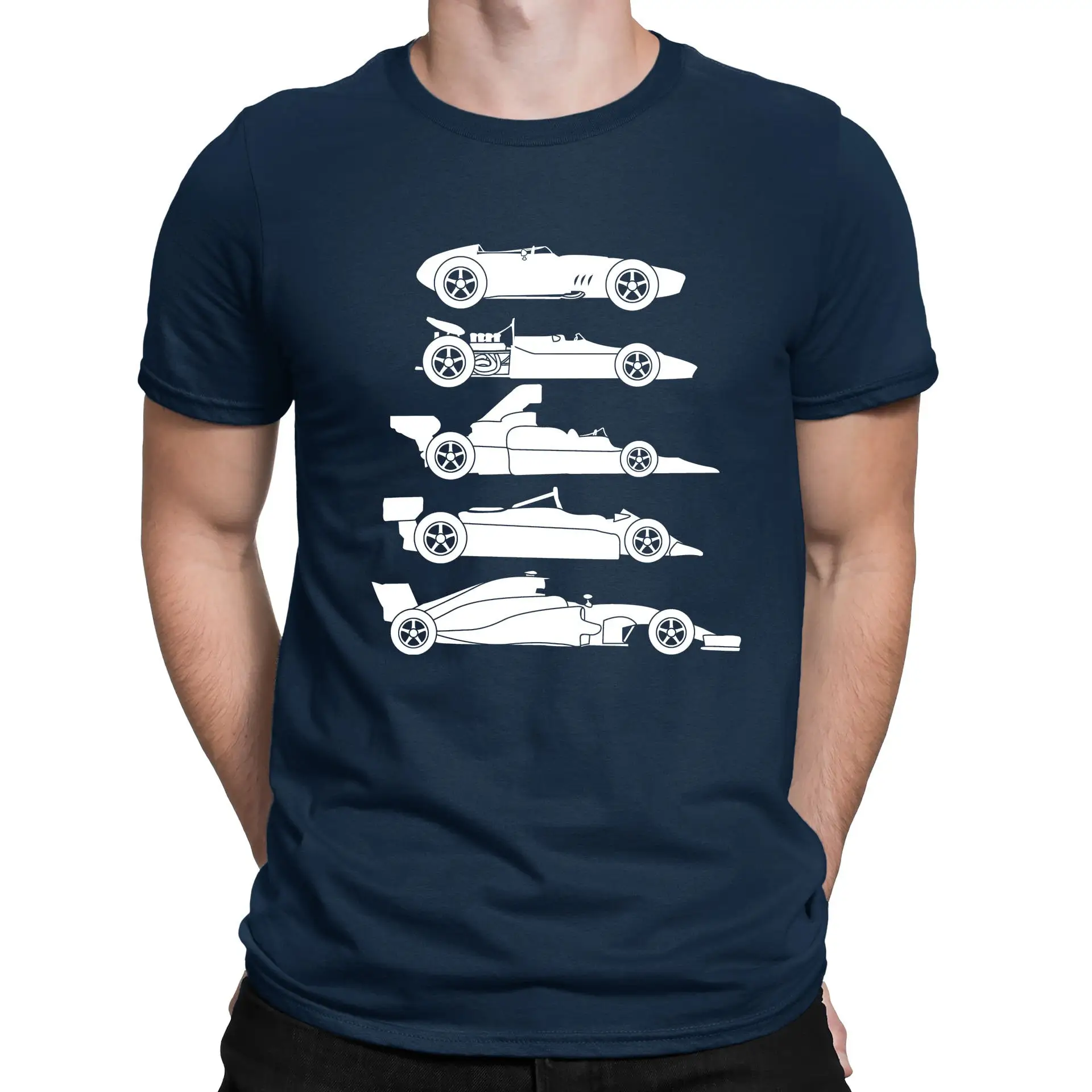 Футболка Evolution Of The Formula F Car 1 One и детские размеры