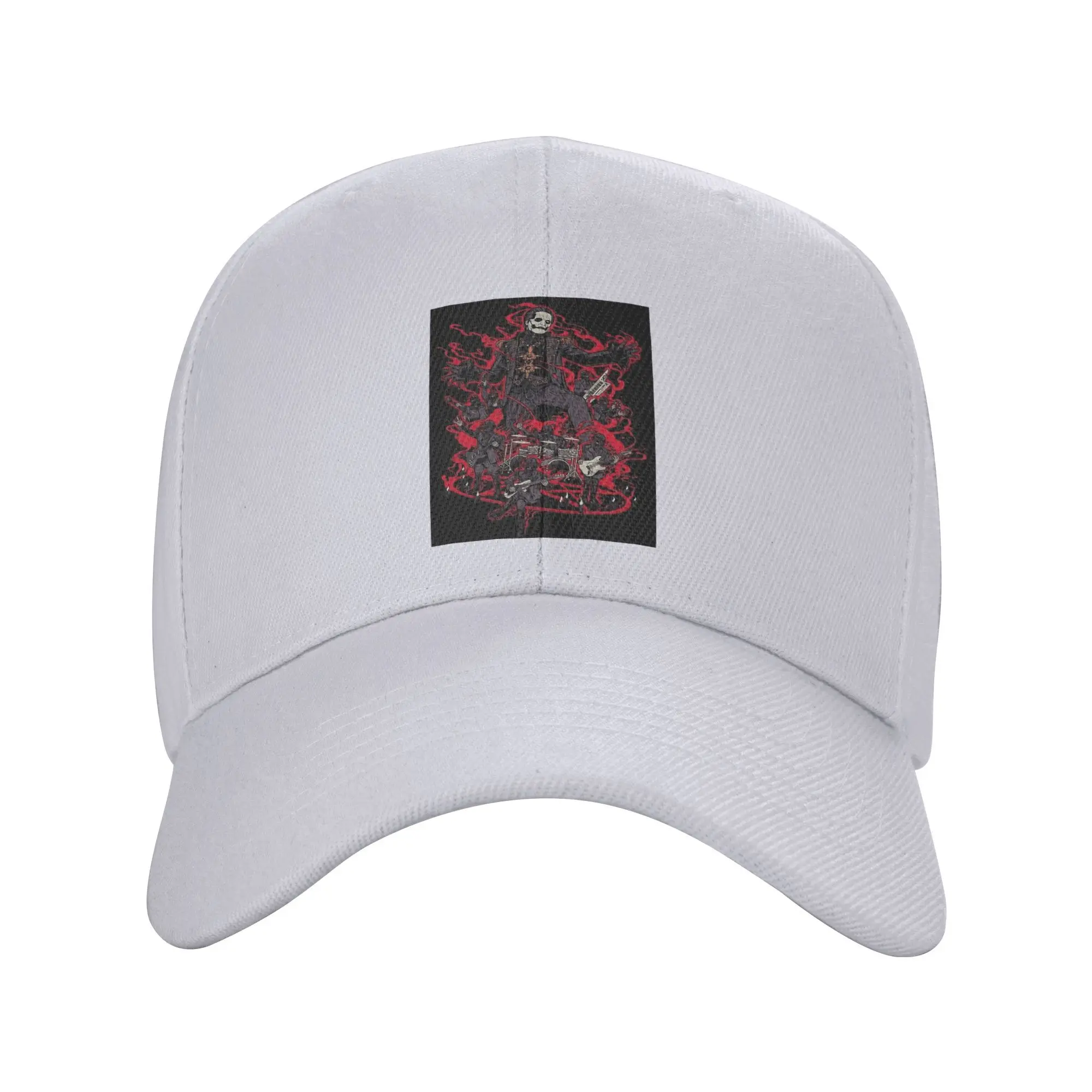 Фото Бейсболки Tobias Forge Ghost Snapback, модные бейсболки, дышащие повседневные бейсболки, уличные унисекс №4